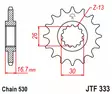 JT Framdrev JTF333.15RB - Framdrev - D504472 - 2