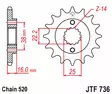 JT Framdrev JTF736.15RB - Framdrev - D504482 - 2