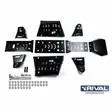 Rival Bukplåt plast 8mm Loncin Xwolf 100 - Hasplåtar - D544382 - 1