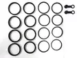 TMV reparationssats för bromsok - Reparationskitt - D520562 - 1