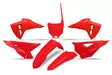 UFO Plastic kit 5-parts Red CRF250R 25-. - Plastkit - D491622 - 2