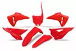 UFO Plastic kit 5-parts Red CRF250R 25-. - Plastkit - D491622 - 1