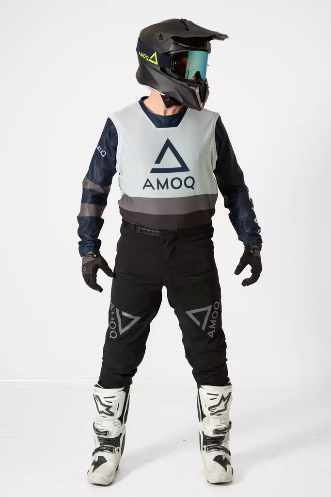 AMOQ Airline Mesh Crosströja Marinblå/Lj - Crosströjor - D426902 - 1