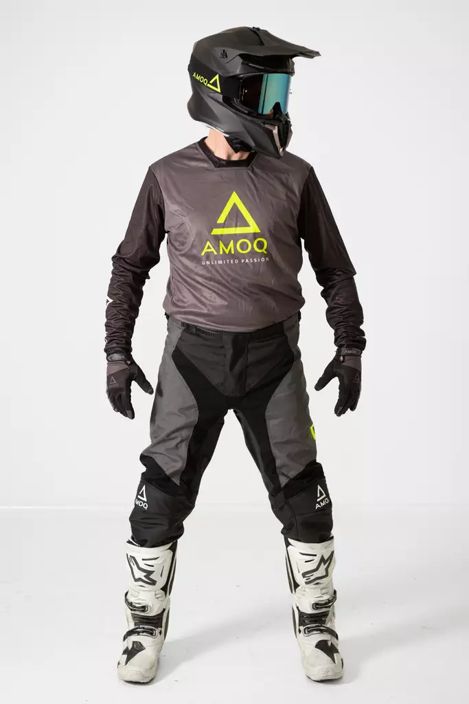 AMOQ Ascent Comp Crosströja Grå/Svart/Hi - Crosströjor - D405392 - 1