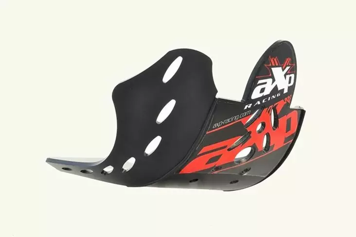 AXP Skid Plate PHD 6mm Black/Red Sticker - Hasplåtar - D133402 - 1