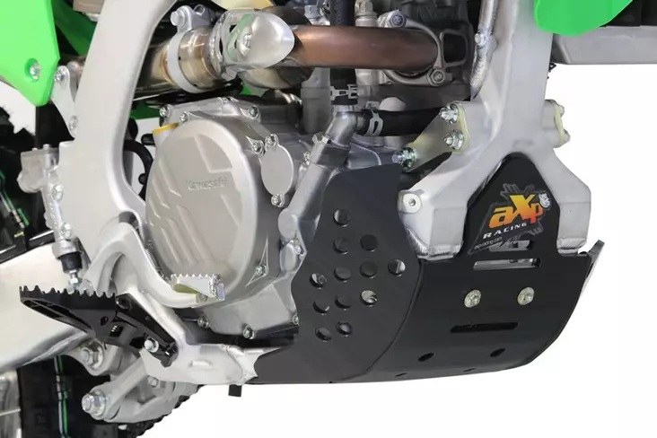 AXP Skid Plate PHD 6mm Black Kawasaki KX - Hasplåtar  - D371632 - 1
