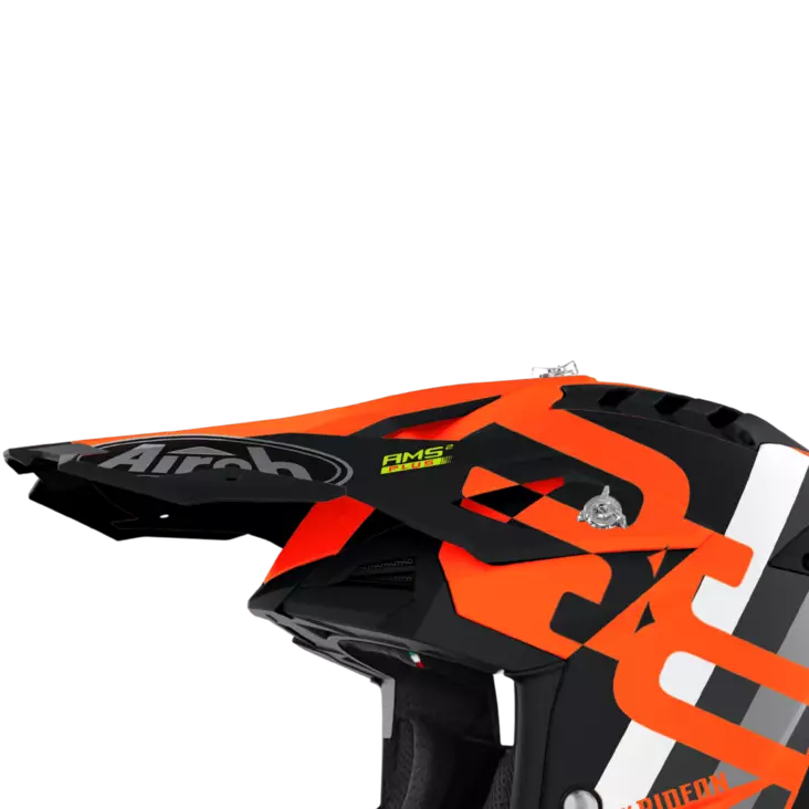 Airoh Aviator 3 Skärm Rainbow orange mat - Tillbehör & Reservdelar till hjälm - D371932 - 1
