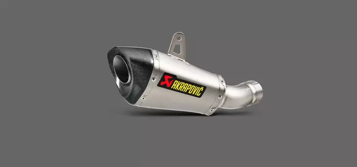 Akraovic Slip-On Line (Titanium) Kawasak - Ljuddämpare - D119532 - 1