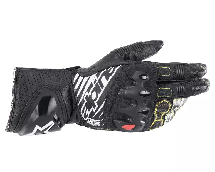 Alpinestars Handske GP-Tech v2 Svart/Vit - MC Skinnhandskar  - D380742 - 1