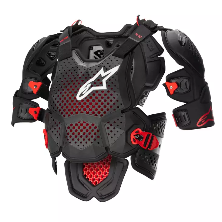 Alpinestars Skyddsväst A-10 V2 Full Ches - MC Bröstskydd - D422312 - 1