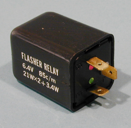 Blinkersrelä 6V 3 Pol - Fästen och tillbehör - D12292 - 1