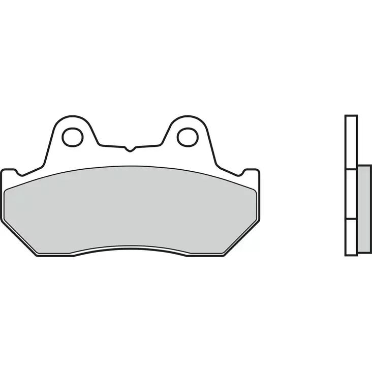 Brembo Bromsbelägg Carbon Ceramic - Bromsbelägg - D6072 - 1