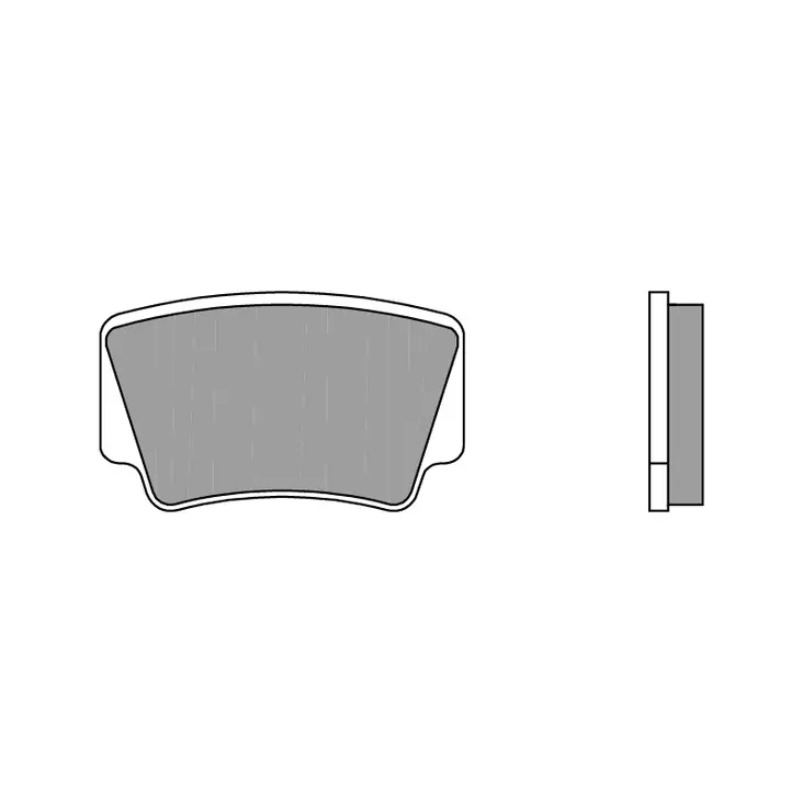Brembo Bromsklossats Sintered Off-Road - Bromsbelägg - D114332 - 1
