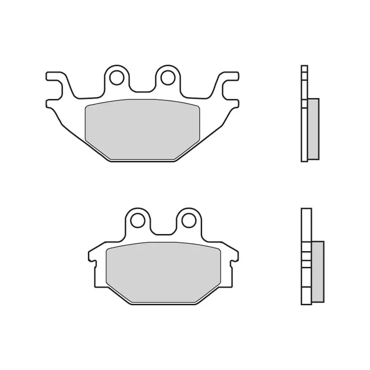 Brembo Bromsklossats Sintered Off-Road - Bromsbelägg - D114352 - 1
