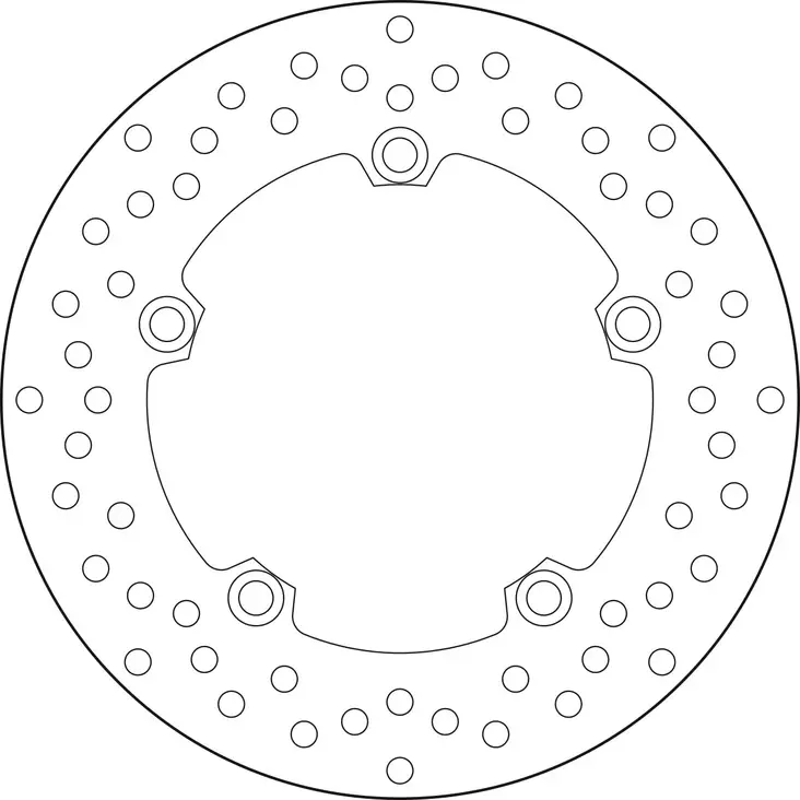 Brembo Serie Oro bromsskiva - Bromsskivor - D88212 - 1