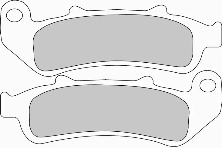 Ferodo brombklossats Sinter Grip Honda C - Bromsbelägg - D475682 - 1