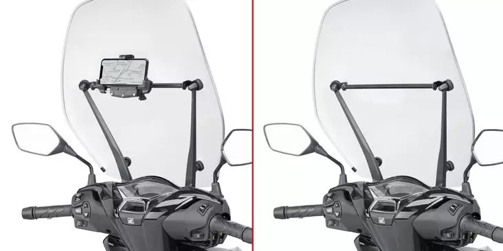 GIVI FAIRING UPP. BRACK. FOR S902A - GPS & Navigering - D387622 - 1
