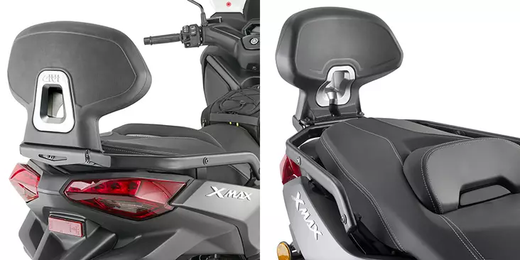 Givi Spec. Backrest Yamaha Xmax 300 (202 - Monteringsatser & Pakethållare - D479152 - 1