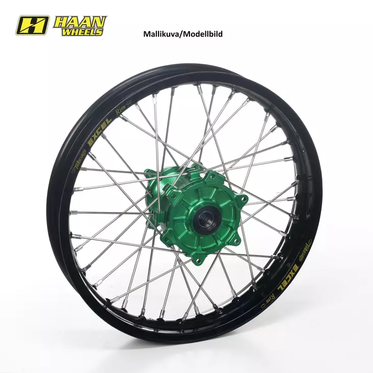 Haan wheel KX450 19-.. 17-3,50 GREEN HUB - Kompletta Hjul - D187122 - 1