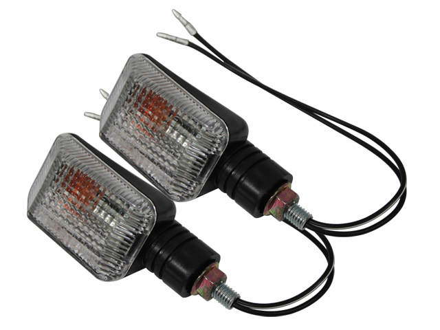 Hyper MINIBLINKERSPAR svart klart glas - Blinkers - D2842 - 1