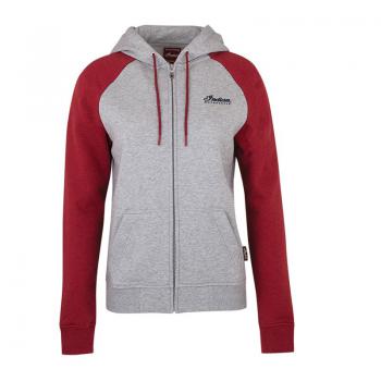 INDIAN ZIP HOODIE DAM GRÅ - Casual Kläder & Personliga Tillbehör - 74762 - 1