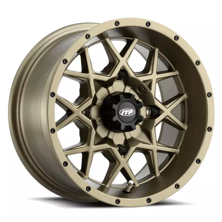 ITP fälg Hurricane Bronze 14x7 4/110 5+2 - Fälgar - D367112 - 1