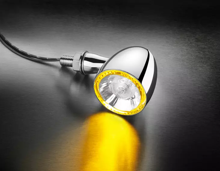 Kellermann Bullet 1000® PL chrome w/ cle - Blinkers - D423202 - 1