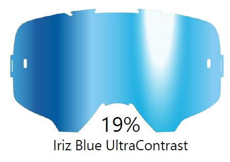 Leatt Lins Iriz Blå ultra kontrast 25% - Linser & Reservdelar Crossglasögon - D146502 - 1
