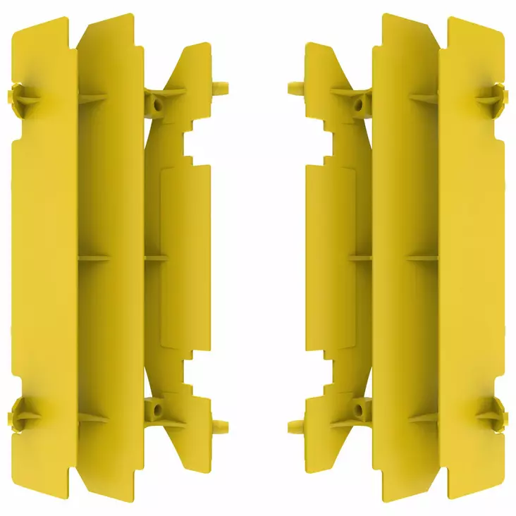 Polisport radiator louvers Suzuki RM125( - Kylarskydd - D328132 - 1