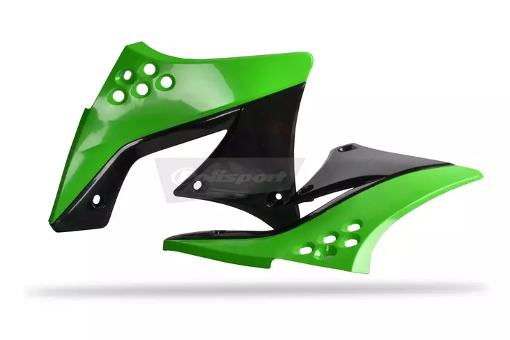 Polisport radiator scoops Kawasaki KX250 - Kylarskydd - D329232 - 1