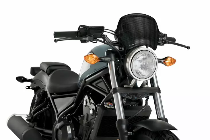 Puig Front Plate Abs Honda Cmx500 Rebel - Vindskydd - D341322 - 1