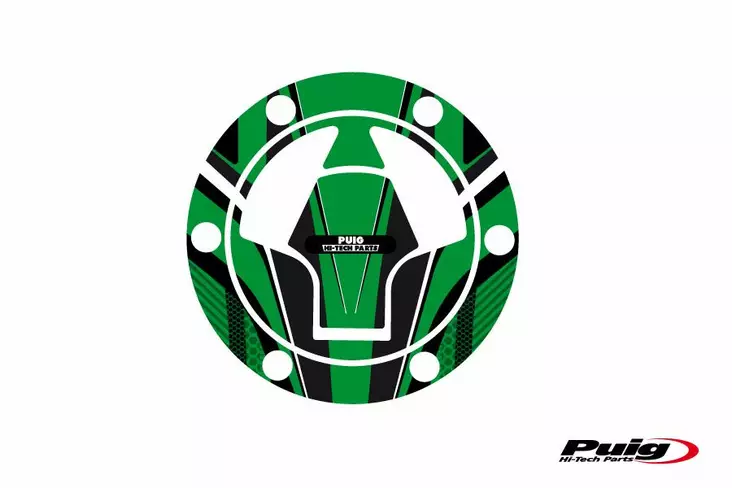 Puig Fuel Cap Cover Radical Kawasaki C/G - Modellspecefika dekaler - D183282 - 1