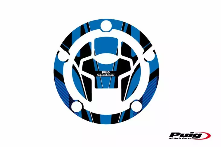 Puig Fuel Cap Cover Radikal Suzuki C/Blu - Modellspecefika dekaler - D186312 - 1