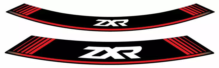 Puig Kit 8 Rim Strips Zxr C/Red - Fälgdekaler - D186102 - 1