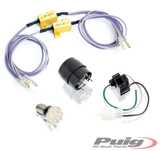 Puig Kit Resistors 3.9 Ohms/25W Turn Lig - Fästen och tillbehör - D182772 - 1