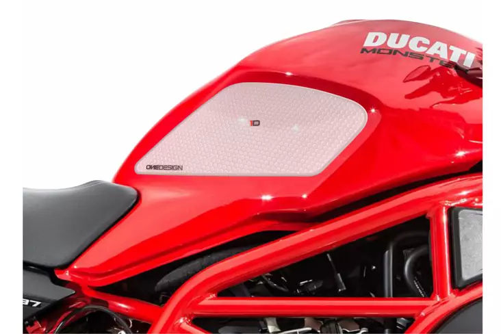 Puig Lateral Tank Pads Ducati C/Black - Tankskydd - D341372 - 1