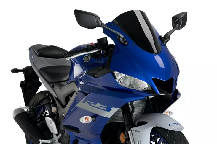 Puig R-Racer Screen Yamaha Yzf-R3 19' C/ - Vindskydd - D341432 - 1