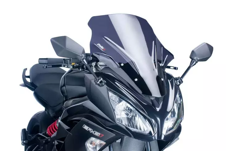 Puig Racing Screen Kawasaki Er6F 12-17 C - Vindskydd - D182942 - 1