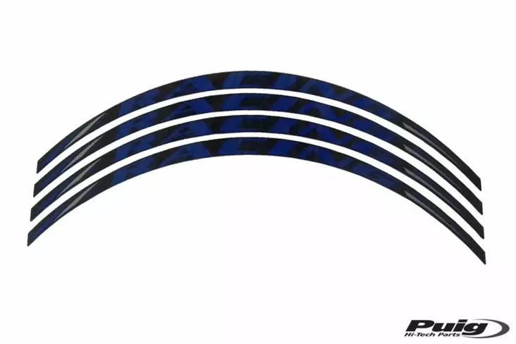 Puig Rim Strips X4 Hornet C/Red - Fälgdekaler - D427252 - 1