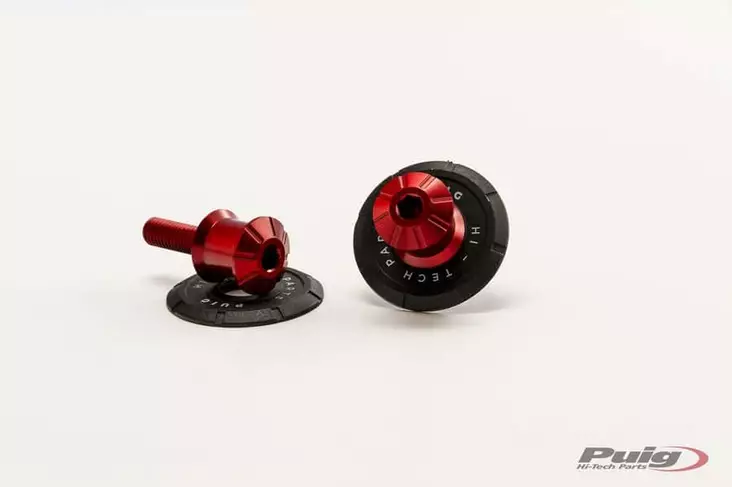 Puig Spools Hi-Tech Parts Dim.6 C/Red - Crashpads - D185992 - 1
