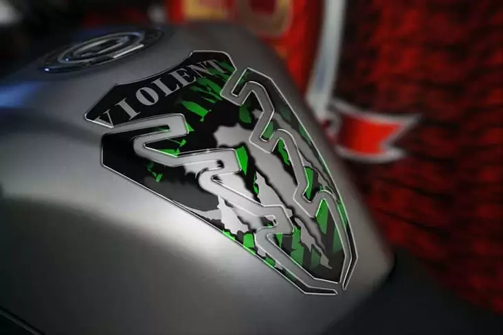 Puig Tankpad Tankskydd Violent C/Green - Tankskydd - D182432 - 1