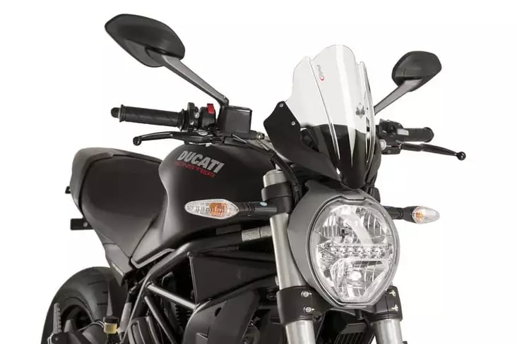Puig Touring Screen Ducati Monster 1200R - Vindskydd - D185552 - 1