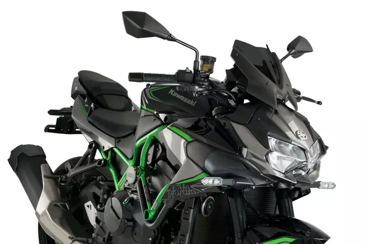 Puig Windshield New Gen. Sport Kawasaki - Vindskydd - D390482 - 1