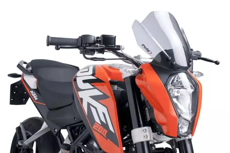 Puig Windshield New Generation Ktm 125/2 - Vindskydd - D183172 - 1