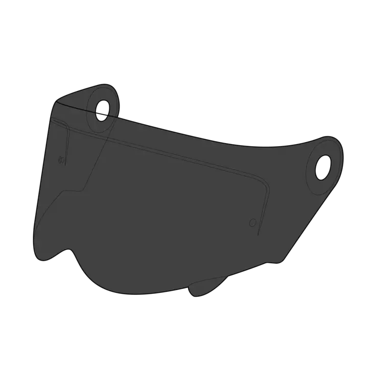 SIMPSON Darksome visir Mörk - Visir - D364262 - 1