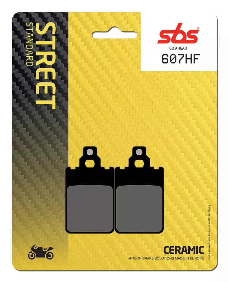 Sbs Bromsklossats Ceramic - Bromsbelägg - D106852 - 0