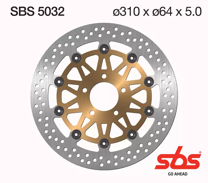 Sbs bromsskiva Standard - Bromsskivor - D131132 - 1