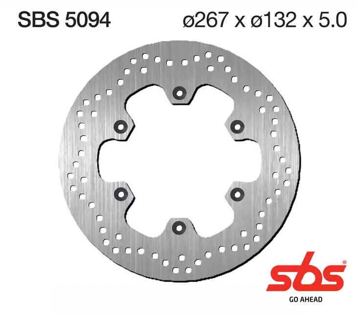 Sbs bromsskiva Standard - Bromsskivor - D131192 - 1