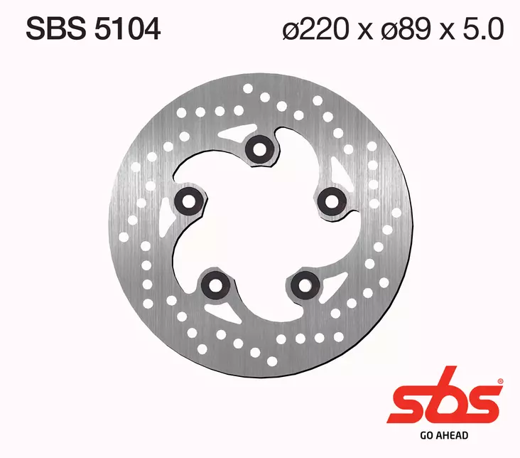 Sbs bromsskiva Standard - Bromsskivor - D131202 - 1