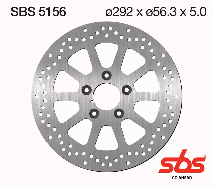 Sbs bromsskiva Standard - Bromsskivor - D131242 - 1